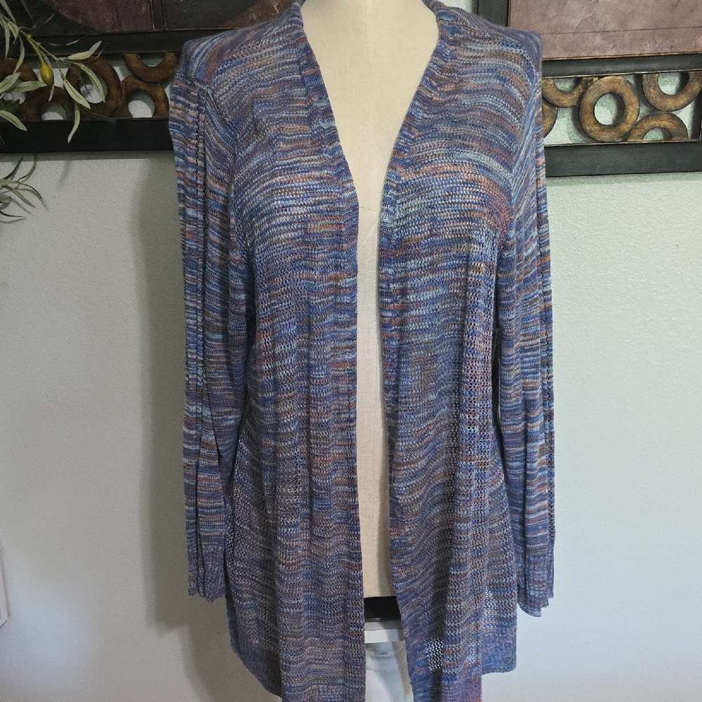 Blue Multicolor Women's Sweater